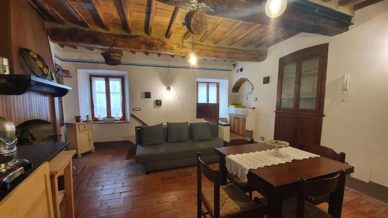 Le Casette Di Civitella- La Casa Di Rolando E Gina Lägenhet Civitella Del Lago Exteriör bild